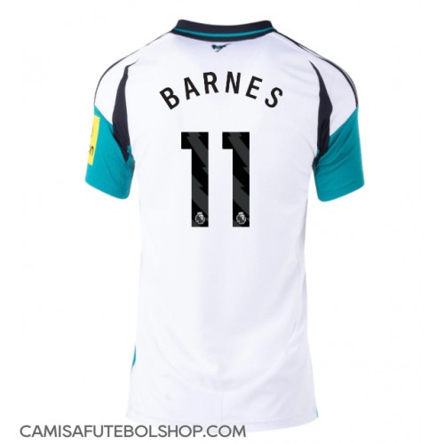 Camisa de time de futebol Newcastle United Harvey Barnes #11 Replicas 2º Equipamento Feminina 2024-25 Manga Curta